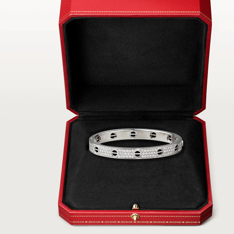 ¡®Imperial¡¯LOVE BRACELET 6.1MM DIAMOND-PAVED CERAMIC