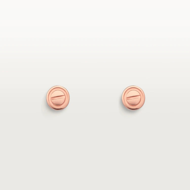 ¡®Imperial¡¯LOVE EARRINGS PINK GOLD 10MM