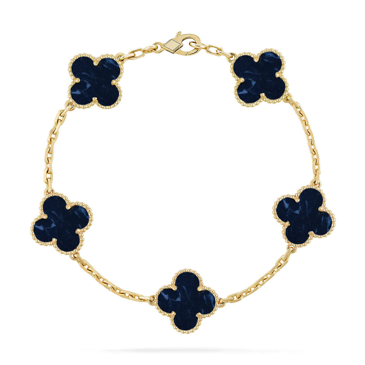[Imperial]New CLOVER 5 MOTIF PIETERSITE BRACELET COLLECTION
