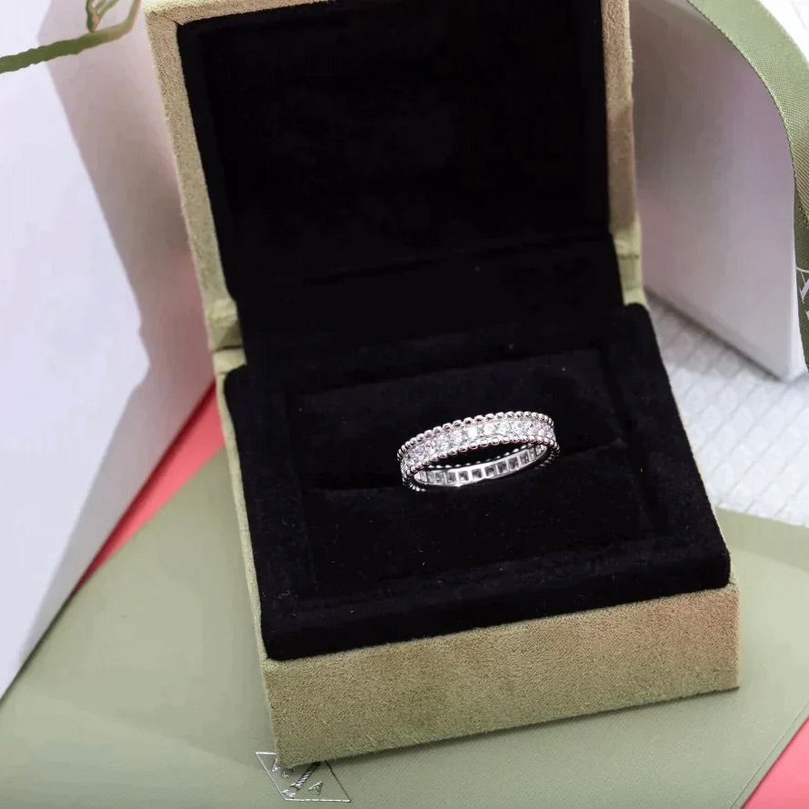 ¡®Imperial¡¯PERLEE DIAMOND SILVER RING