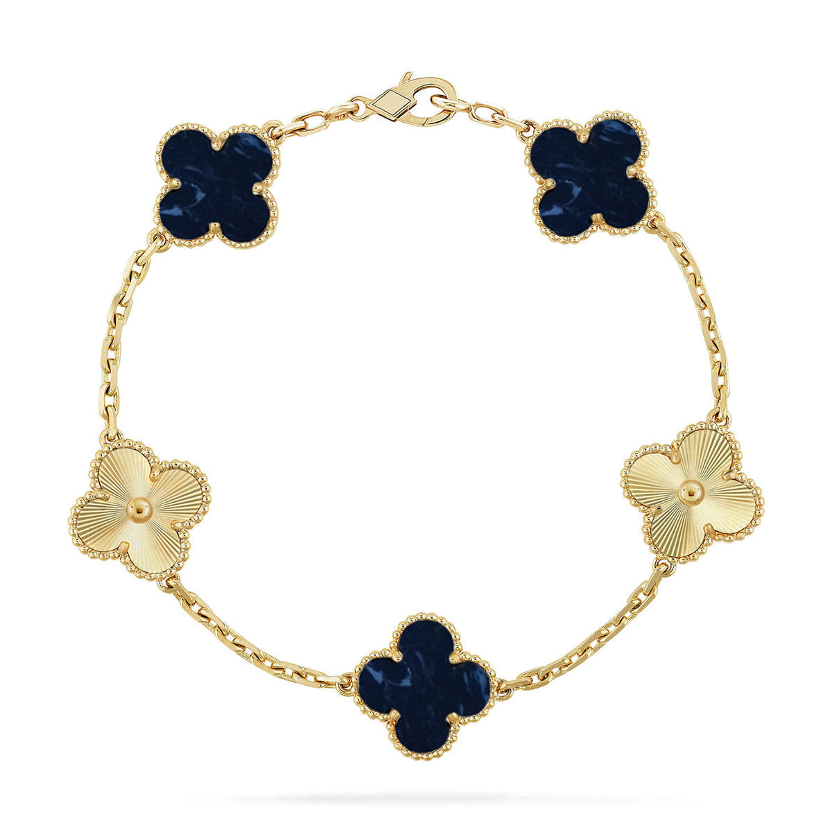 [Imperial]New CLOVER 5 MOTIF PIETERSITE BRACELET COLLECTION