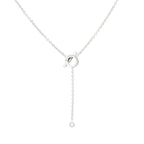 ¡®Imperial¡¯FINESSE SILVER DIAMOND NECKLACE