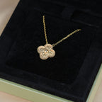 ¡®Imperial¡¯CLOVER 15MM  BRONZING NECKLACE