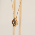 ¡®Imperial¡¯CLOVER 15MM DIAMOND AND MOTHER-OF-GREY NECKLACE