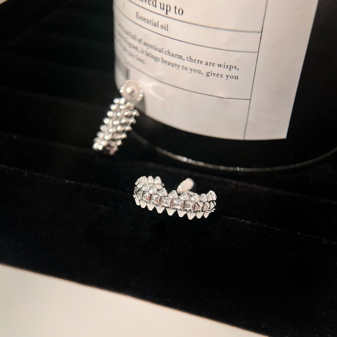 ¡®Imperial¡¯CLASH SMALL HOOP EARRINGS
