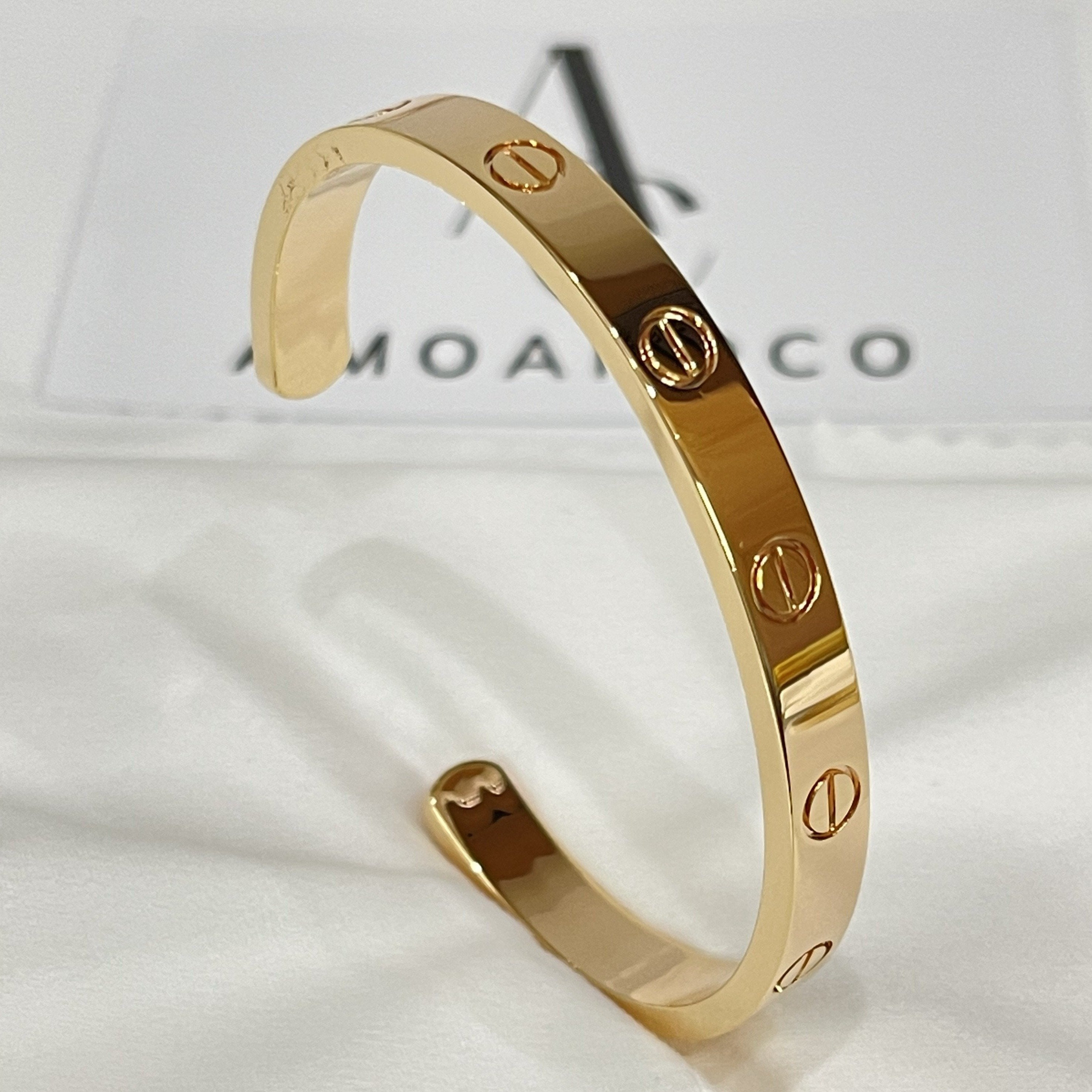 ¡®Imperial¡¯LOVE BRACELET 6.1MM OPEN CUFF