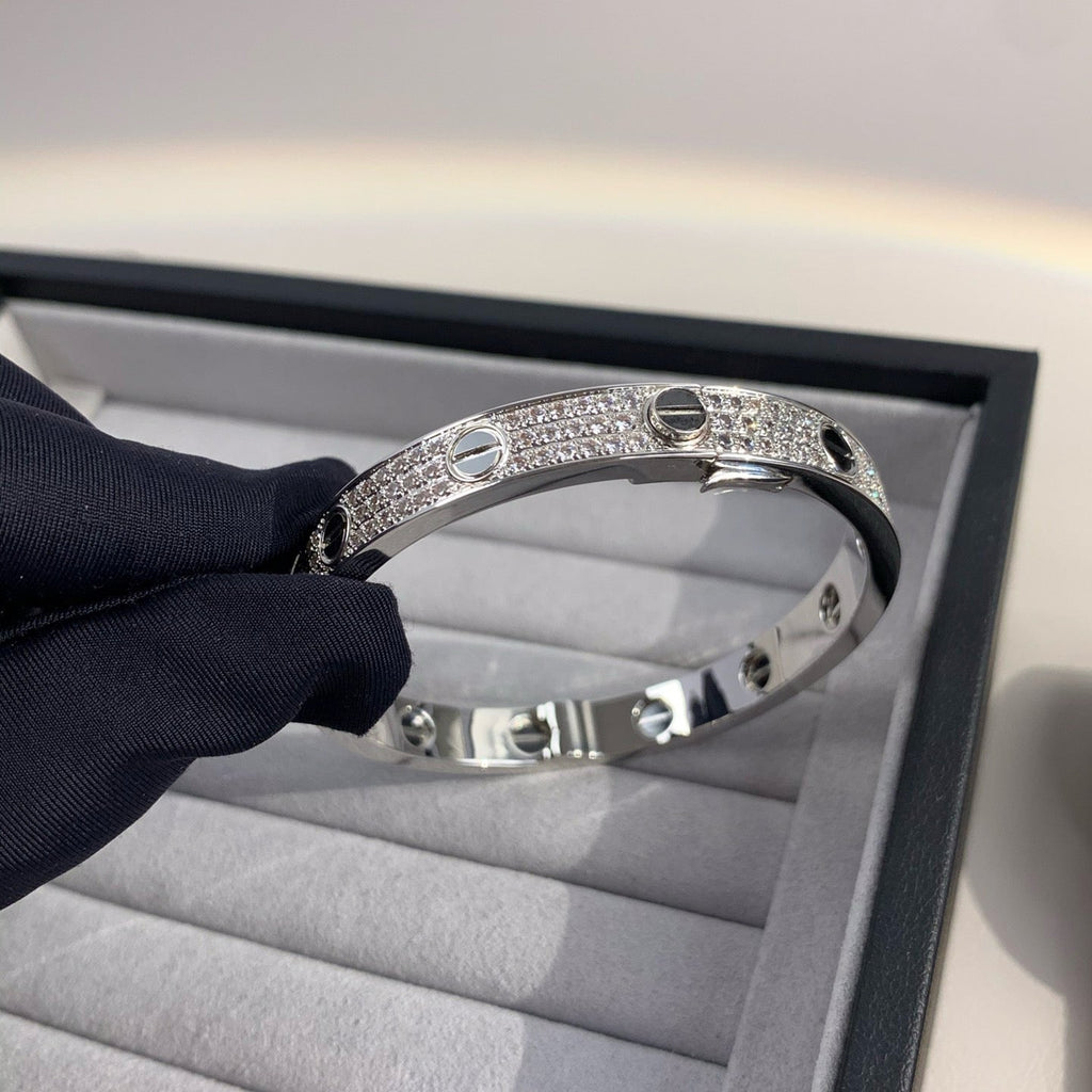 ¡®Imperial¡¯LOVE BRACELET 6.1MM DIAMOND-PAVED CERAMIC