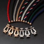 ¡®Imperial¡¯FORCE LARGE HORSESHOE FULL DIAMOND BRACELET SILVER