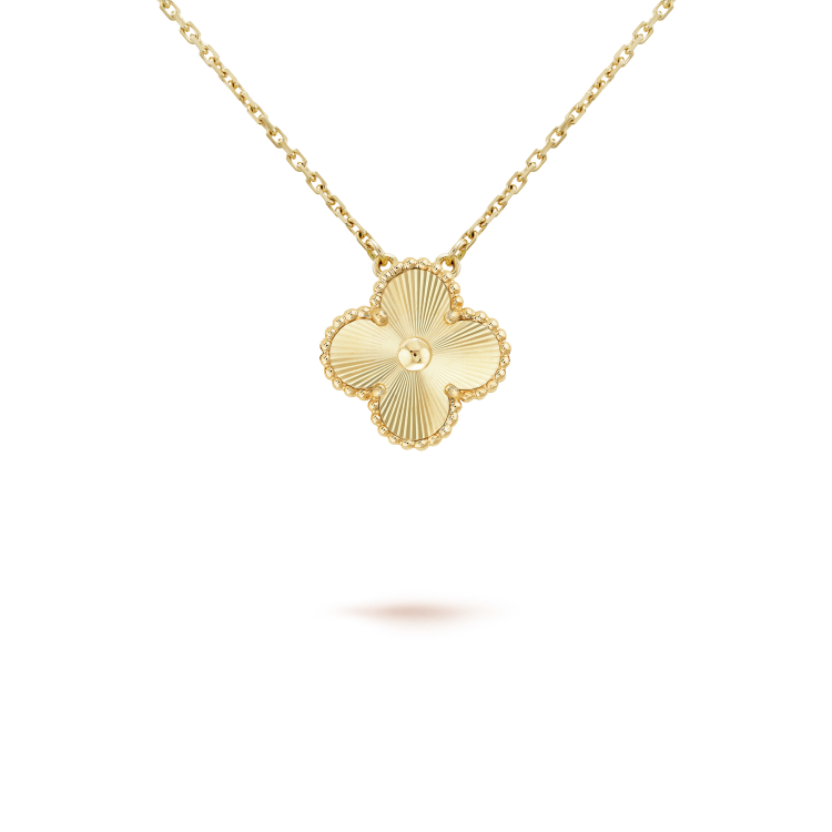 ¡®Imperial¡¯CLOVER 15MM LASER NECKLACE