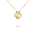 ¡®Imperial¡¯CLOVER 15MM LASER NECKLACE