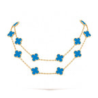 ¡®Imperial¡¯CLOVER 20 MOTIFS TURQUOISE GOLD