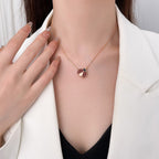 ¡®Imperial¡¯LUCKY  CARNELIANS LADYBUG NECKLACE