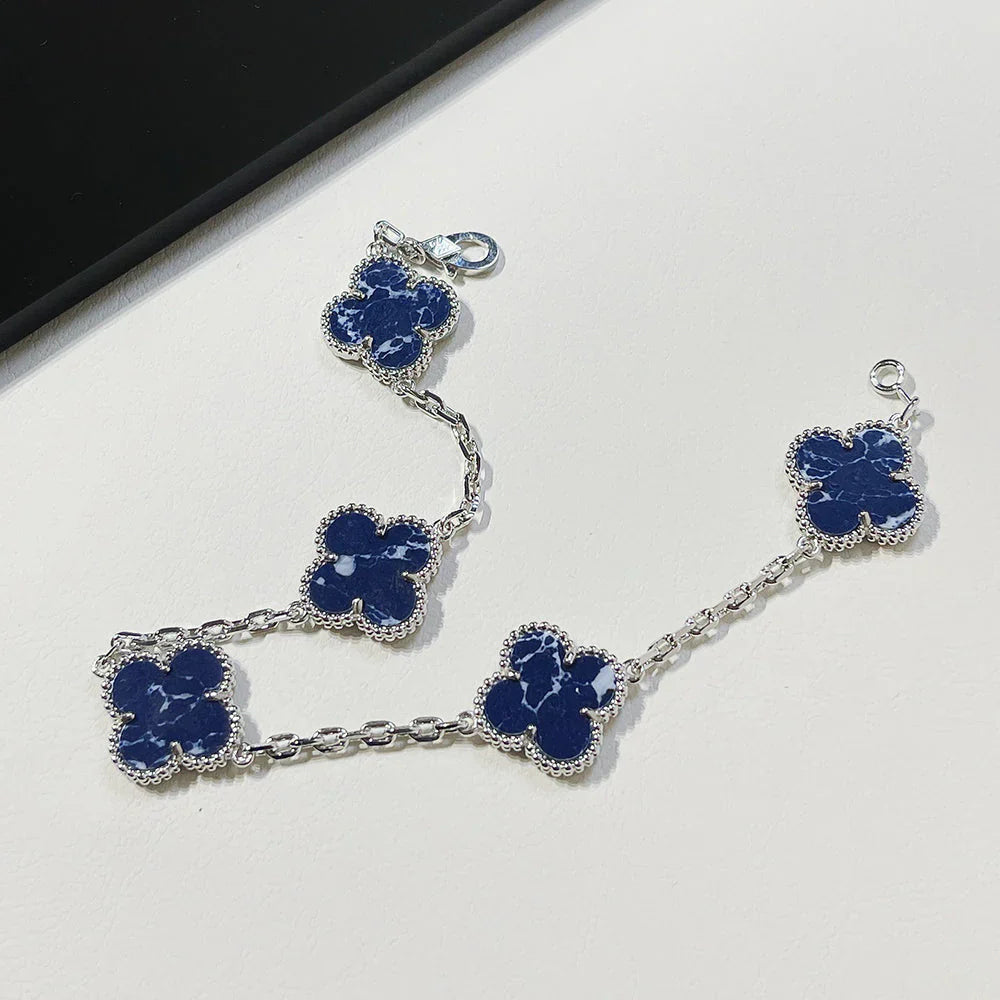 [Imperial]New CLOVER 5 MOTIF PIETERSITE BRACELET COLLECTION
