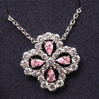 ¡®Imperial¡¯LOOP NECKLACE FULL MOTIF DIAMOND 16MM MULTIPLE COLORS