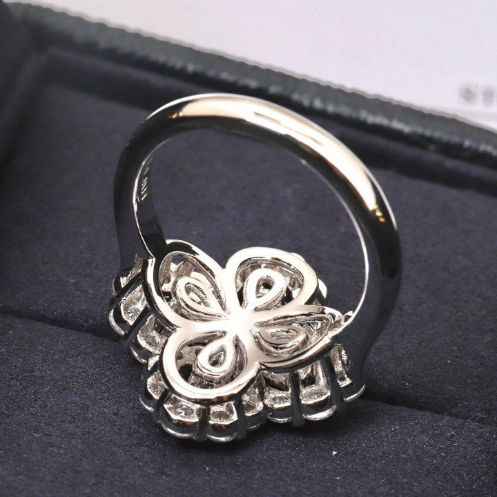 ¡®Imperial¡¯LOOP RING FULL MOTIF DIAMOND 16MM SILVE