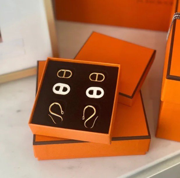 ¡®Imperial¡¯HM O'MAILLON GOLD EARRINGS