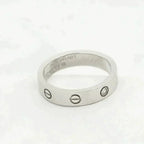 ¡®Imperial¡¯LOVE RING 4MM 1 DIAMOND SILVER