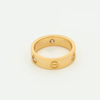 ¡®Imperial¡¯LOVE RING 5.5MM 3 DIAMONDS PINK GOLD