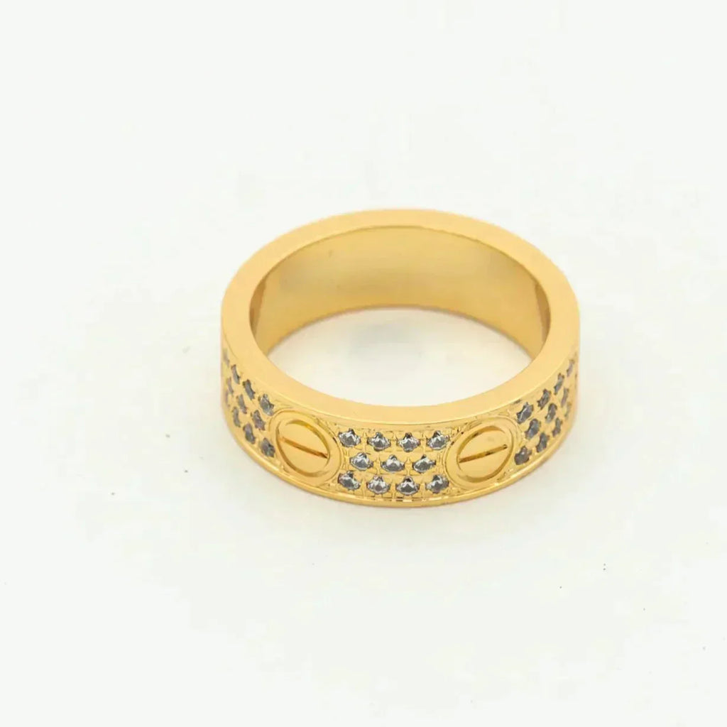 ¡®Imperial¡¯LOVE RING 5.5MM DIAMONDS PAVED