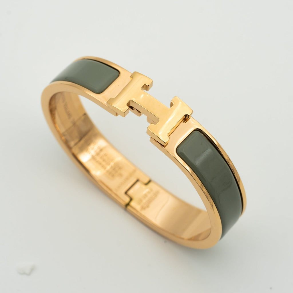 ¡®Imperial¡¯H BRACELET BLUE GREEN 12MM