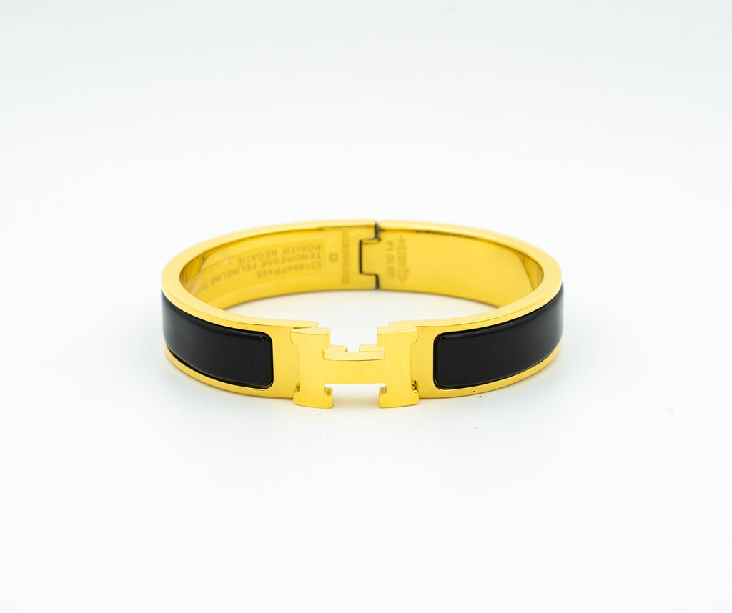 ¡®Imperial¡¯H BLACK BRACELET