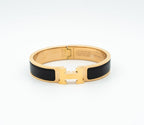 ¡®Imperial¡¯H BLACK BRACELET