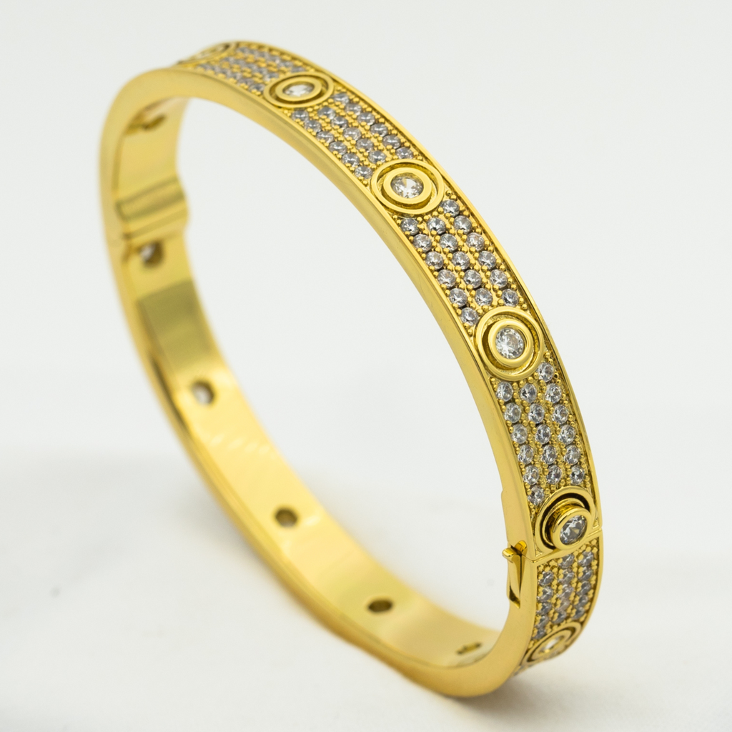 ¡®Imperial¡¯LOVE BRACELET 6.1MM DIAMOND-PAVED 10 BIG DIAMONDS