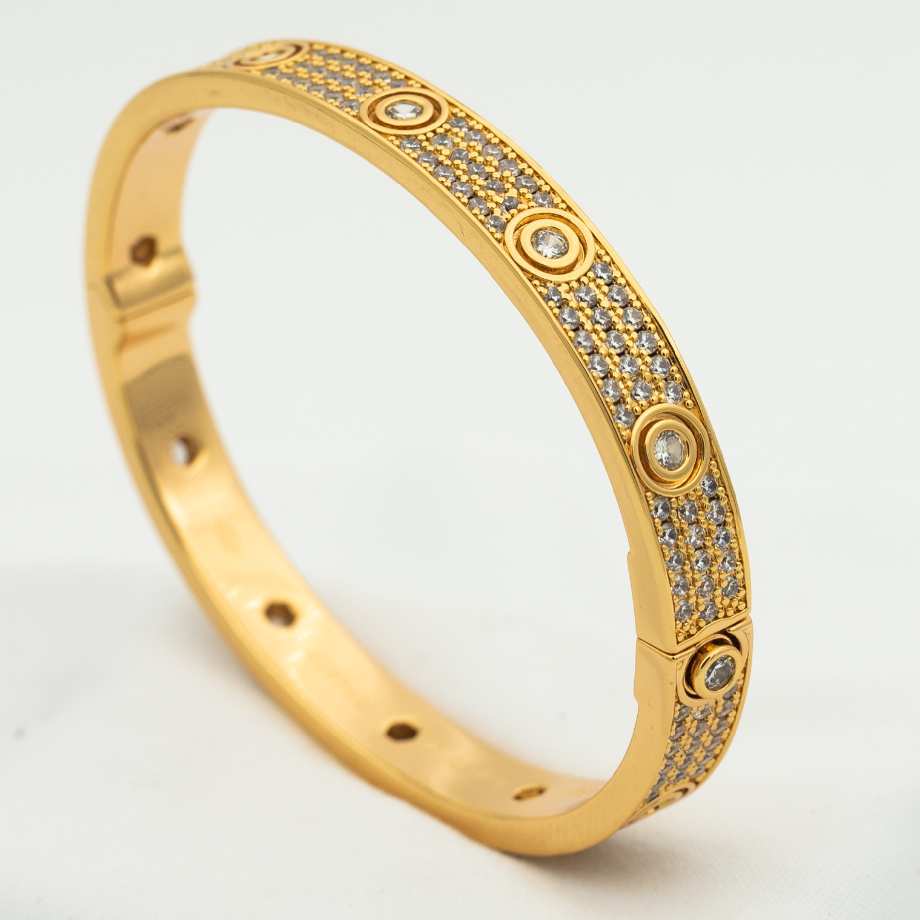 ¡®Imperial¡¯LOVE BRACELET 6.1MM DIAMOND-PAVED 10 BIG DIAMONDS