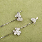 ¡®Imperial¡¯FRIVOLE SILVER 9 FLOWERS NECKLACE