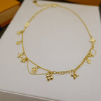 ¡®Imperial¡¯BLOOMING SUPPLE NECKLACE BRASS