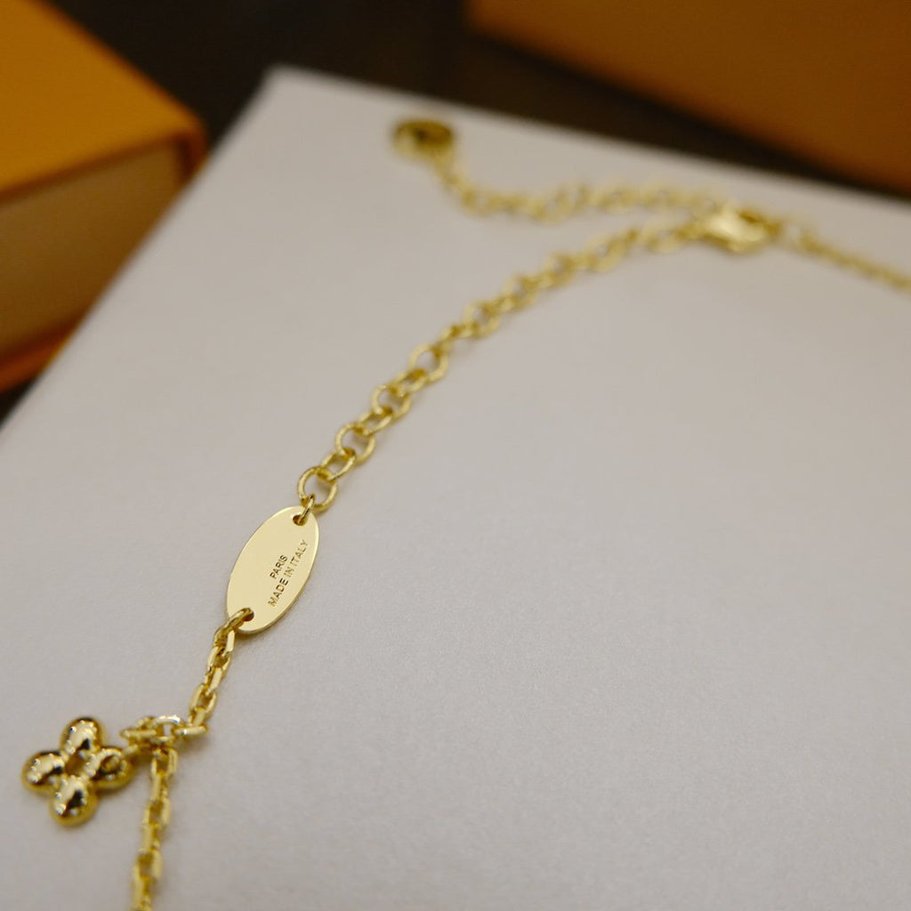 ¡®Imperial¡¯BLOOMING SUPPLE NECKLACE BRASS