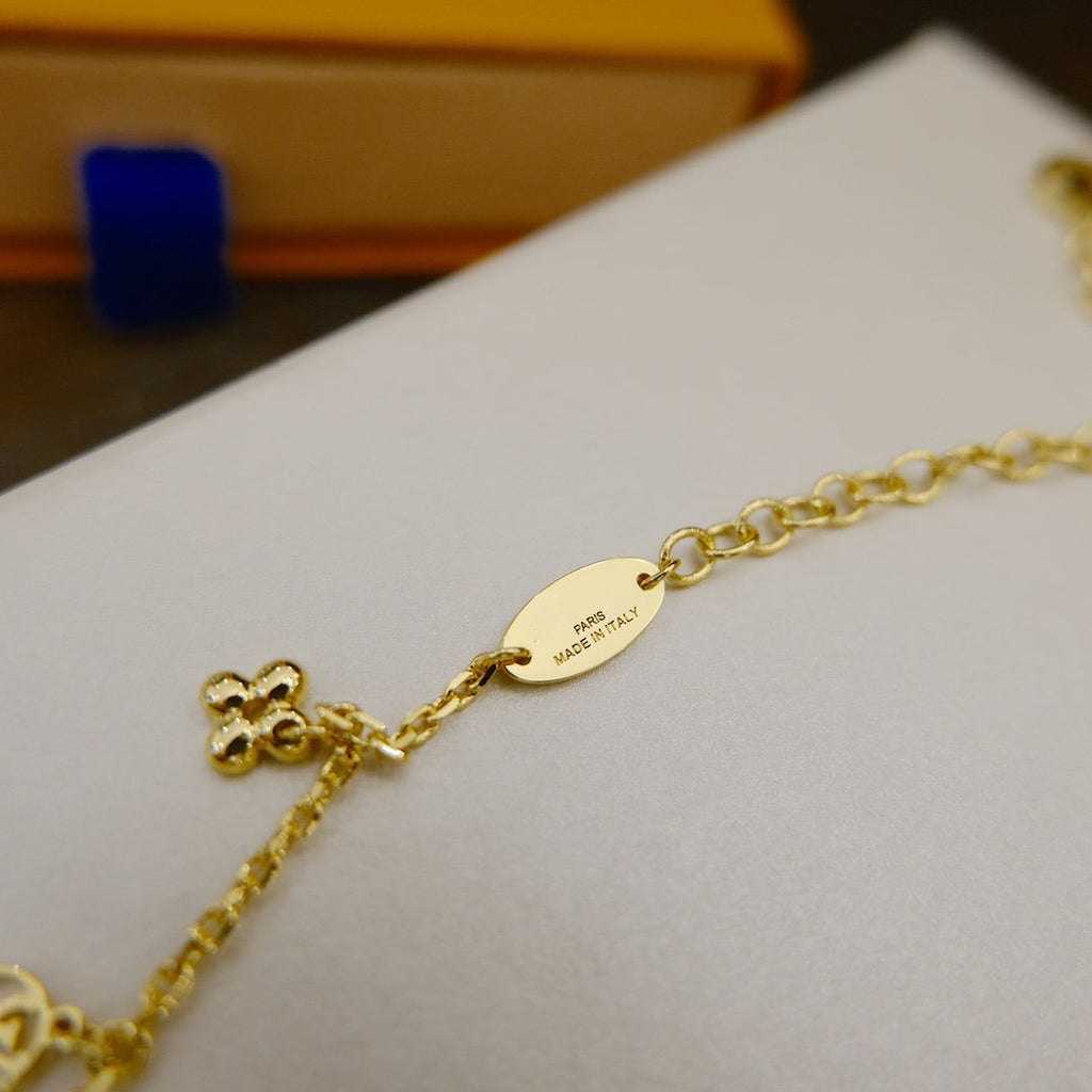 ¡®Imperial¡¯BLOOMING SUPPLE NECKLACE BRASS