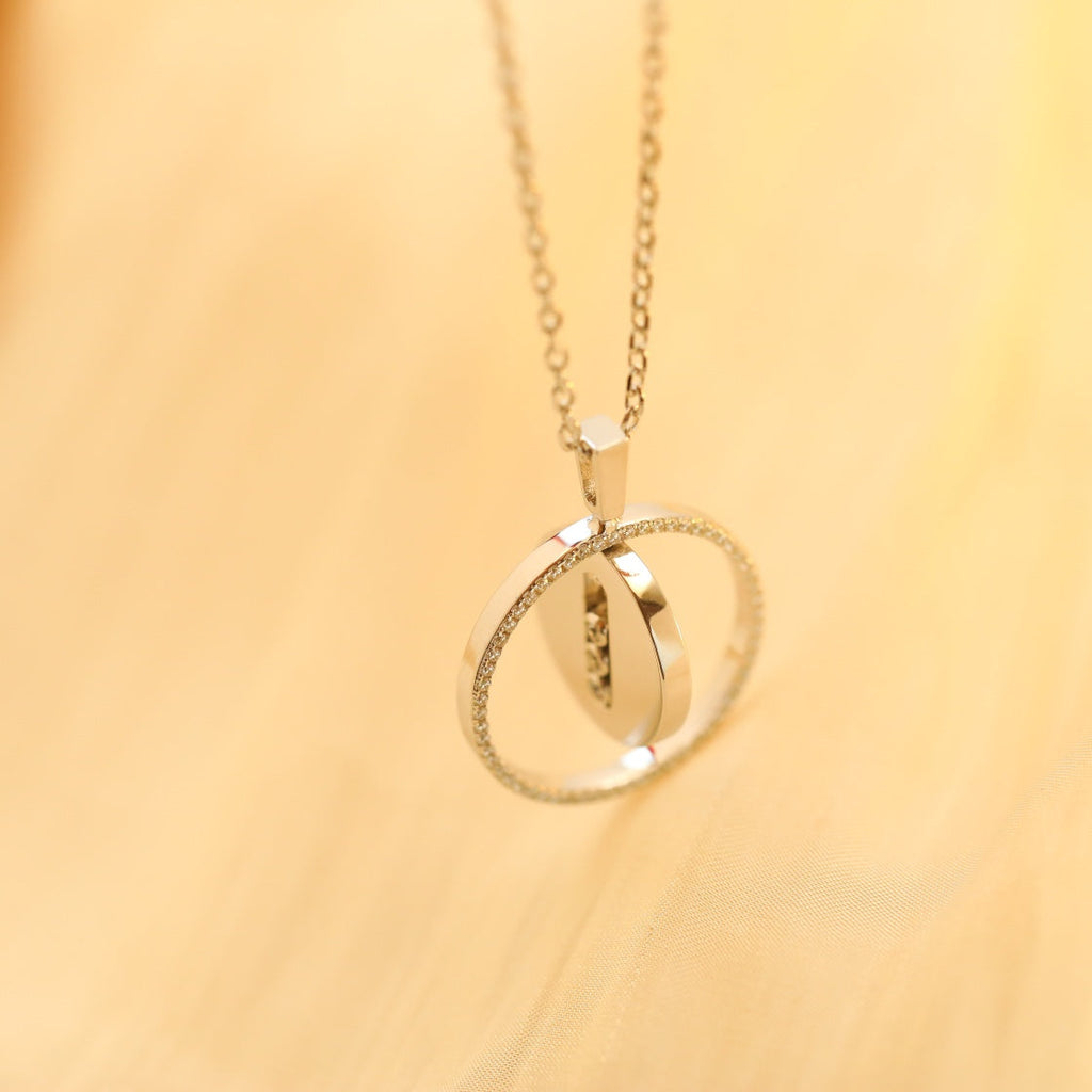 [Imperial] MOVE MM SILVER DIAMOND NECKLACE