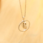 [Imperial] MOVE MM SILVER DIAMOND NECKLACE