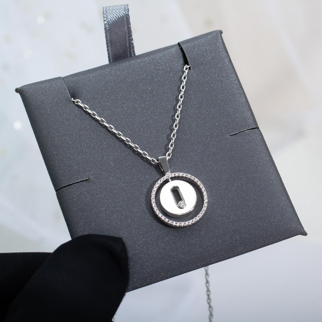 [Imperial] MOVE PM NECKLACE SILVER DIAMOND
