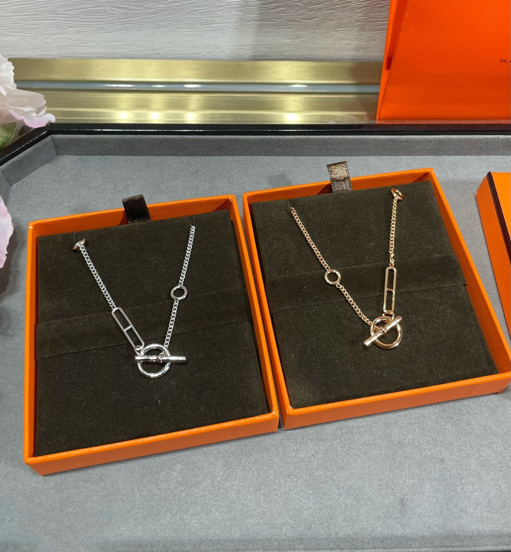 ¡®Imperial¡¯HM STERLING CHAINE D'ANCRE HEART