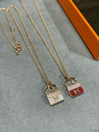 ¡®Imperial¡¯H CIRCE MOISSANITE PENDANT NECKLACE GOLD