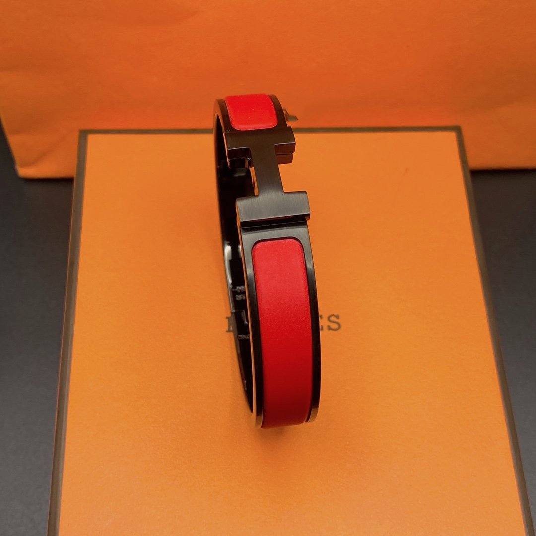 ¡®Imperial¡¯CLIC HM SO BLACK RED BRACELET