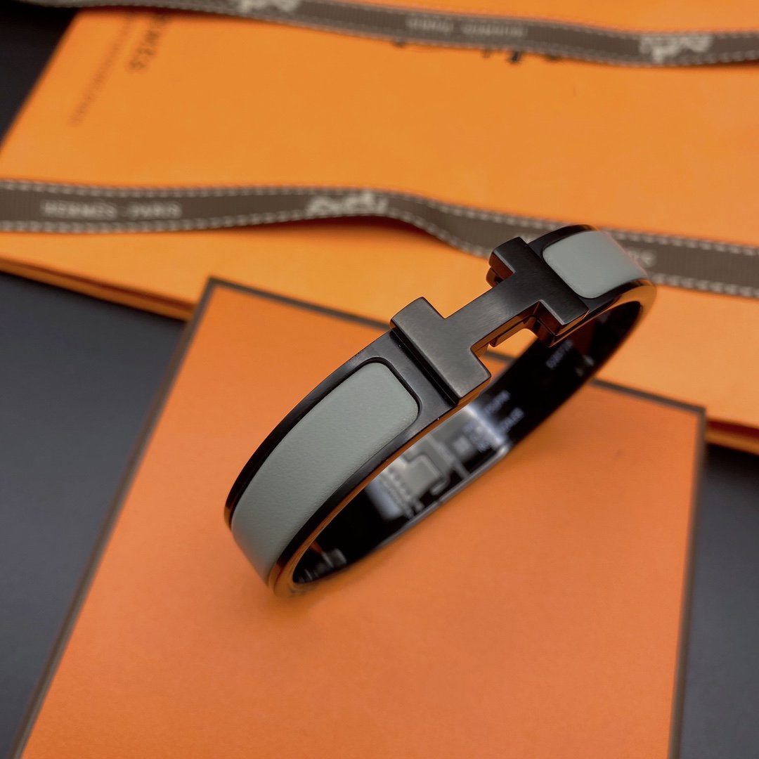 ¡®Imperial¡¯CLIC HM SO BLACK GREY BRACELET