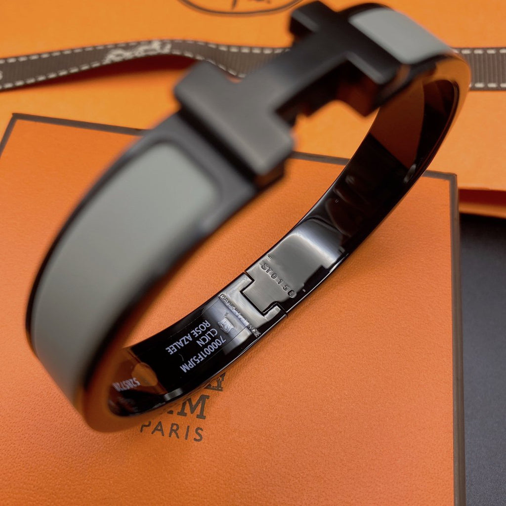 ¡®Imperial¡¯CLIC HM SO BLACK GREY BRACELET