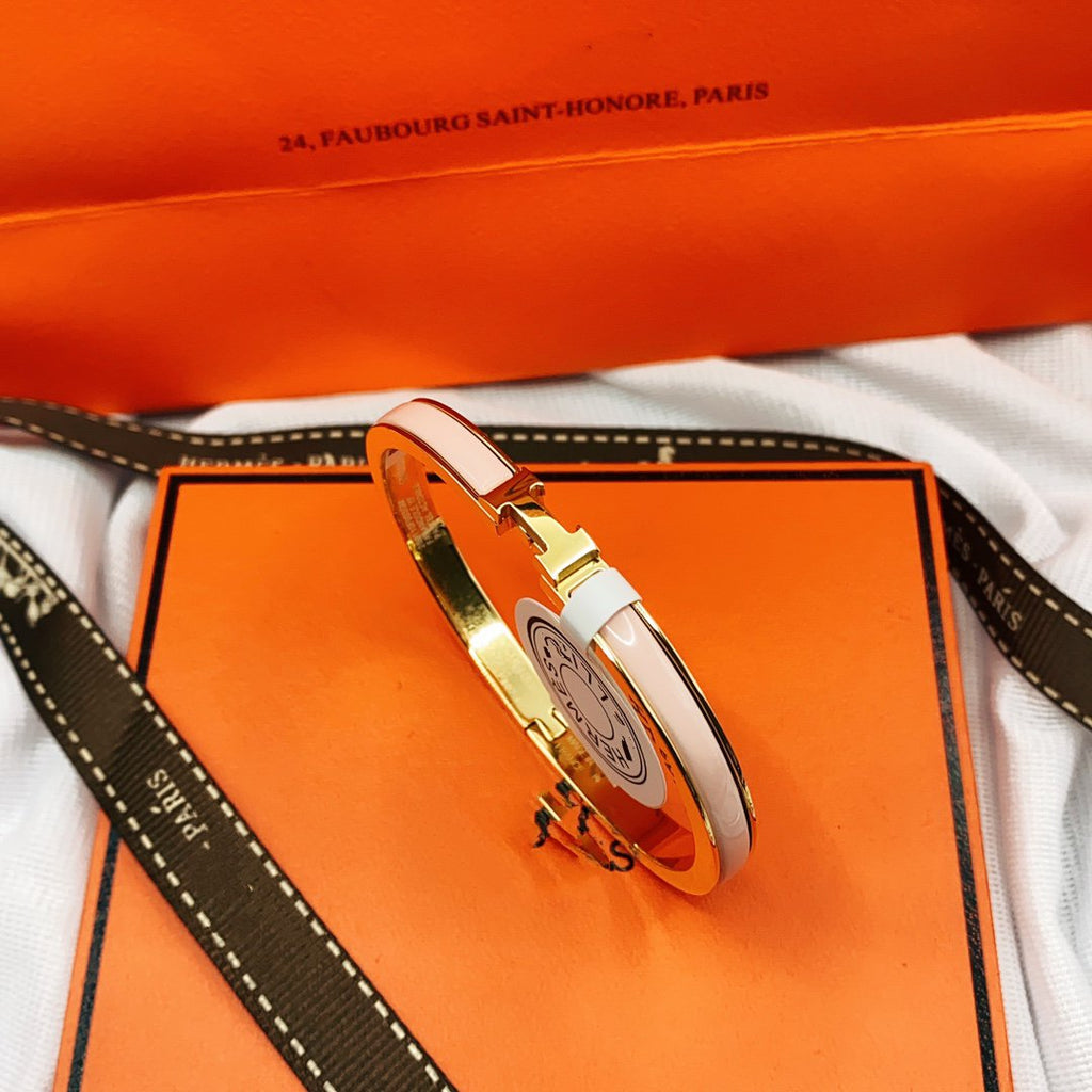 ¡®Imperial¡¯CLASSIC HM CLIC  PINK 8MM ENAMEL BRACELET