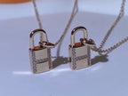 ¡®Imperial¡¯HM ADVANCED NICHE LOCK HEAD NECKLACE DIAMONDS