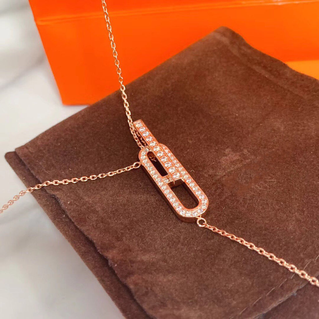 ¡®Imperial¡¯HM NECKLACE PLATINUM ROSE GOLD DIAMOND
