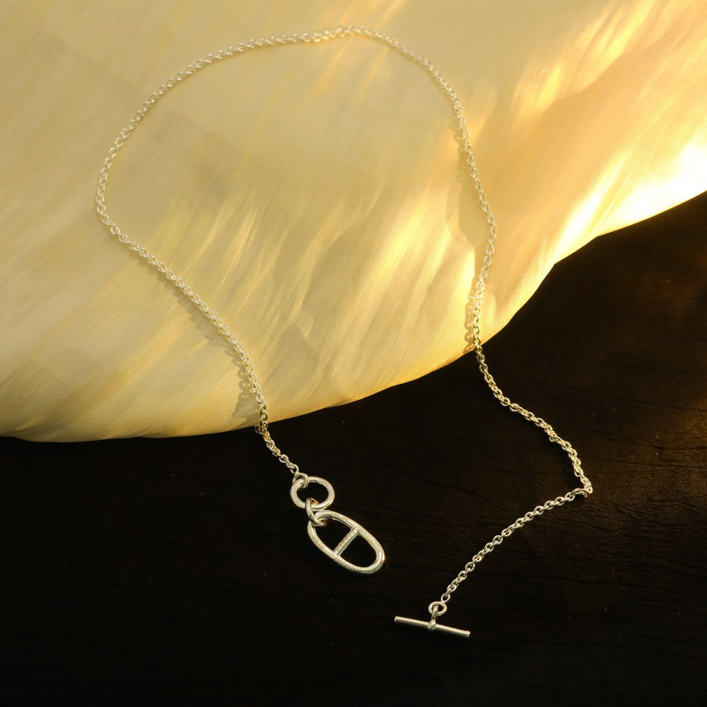 ¡®Imperial¡¯HM CHAINE D'ANCRE PENDANT NECKLACE STERLING SILVER