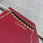 [Imperial] CLASH NEW COLORED GEMSTONE NECKLACE