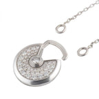 ¡®Imperial¡¯AMULETTE SILVER FULL DIAMOND NECKLACE