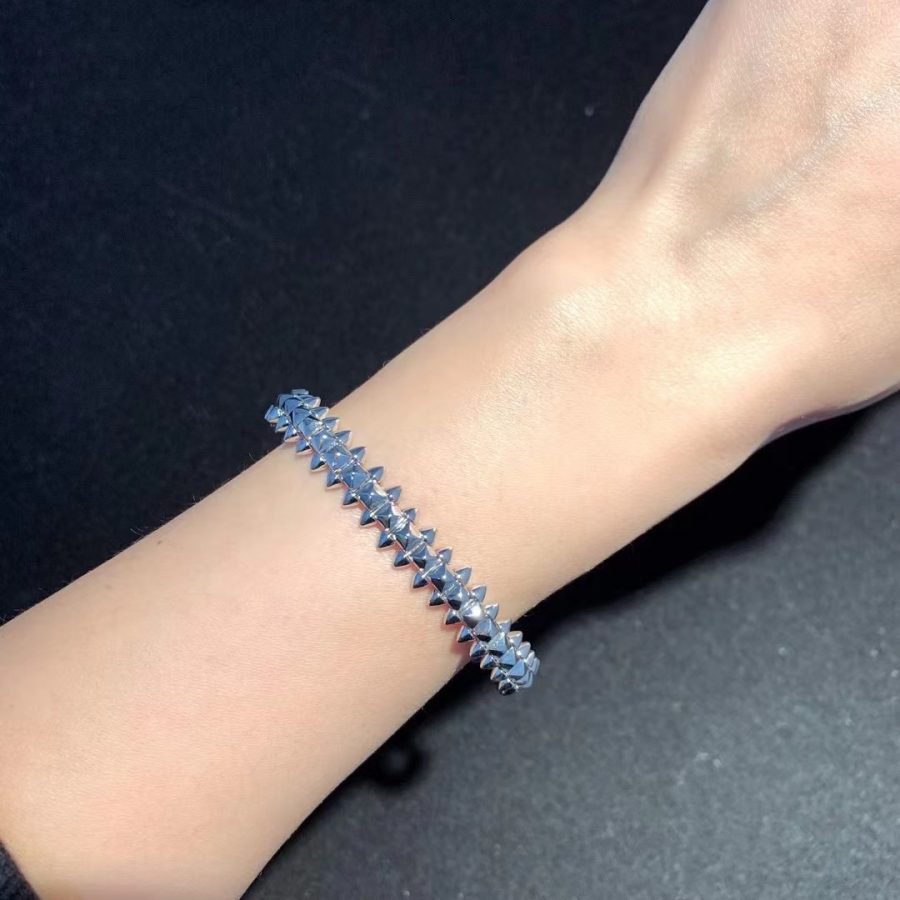 ¡®Imperial¡¯CLASH SILVER BRACELET
