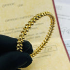¡®Imperial¡¯CLASH GOLD BRACELET