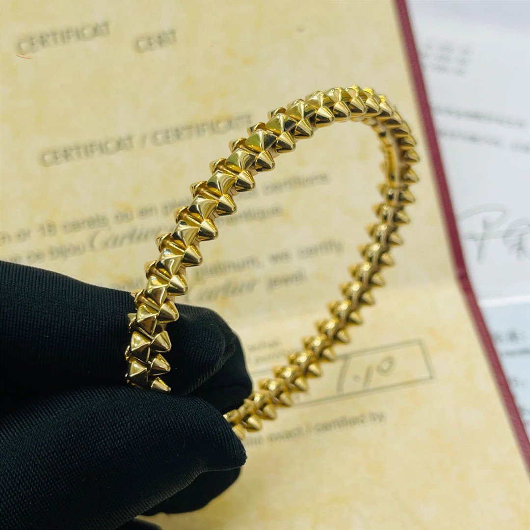 ¡®Imperial¡¯CLASH GOLD BRACELET