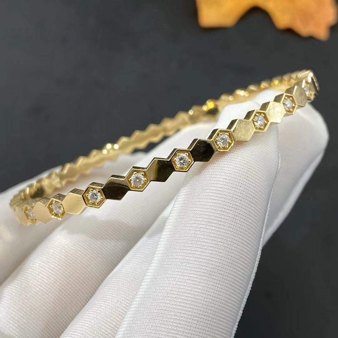 ¡®Imperial¡¯BEE LOVE GOLD DIAMOND BRACELET